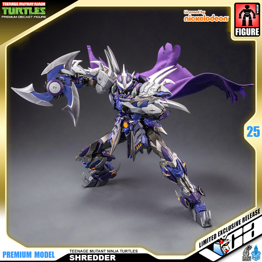 HEAT BOYS X SNAP DESIGN TMNT SHREDDER MECHA