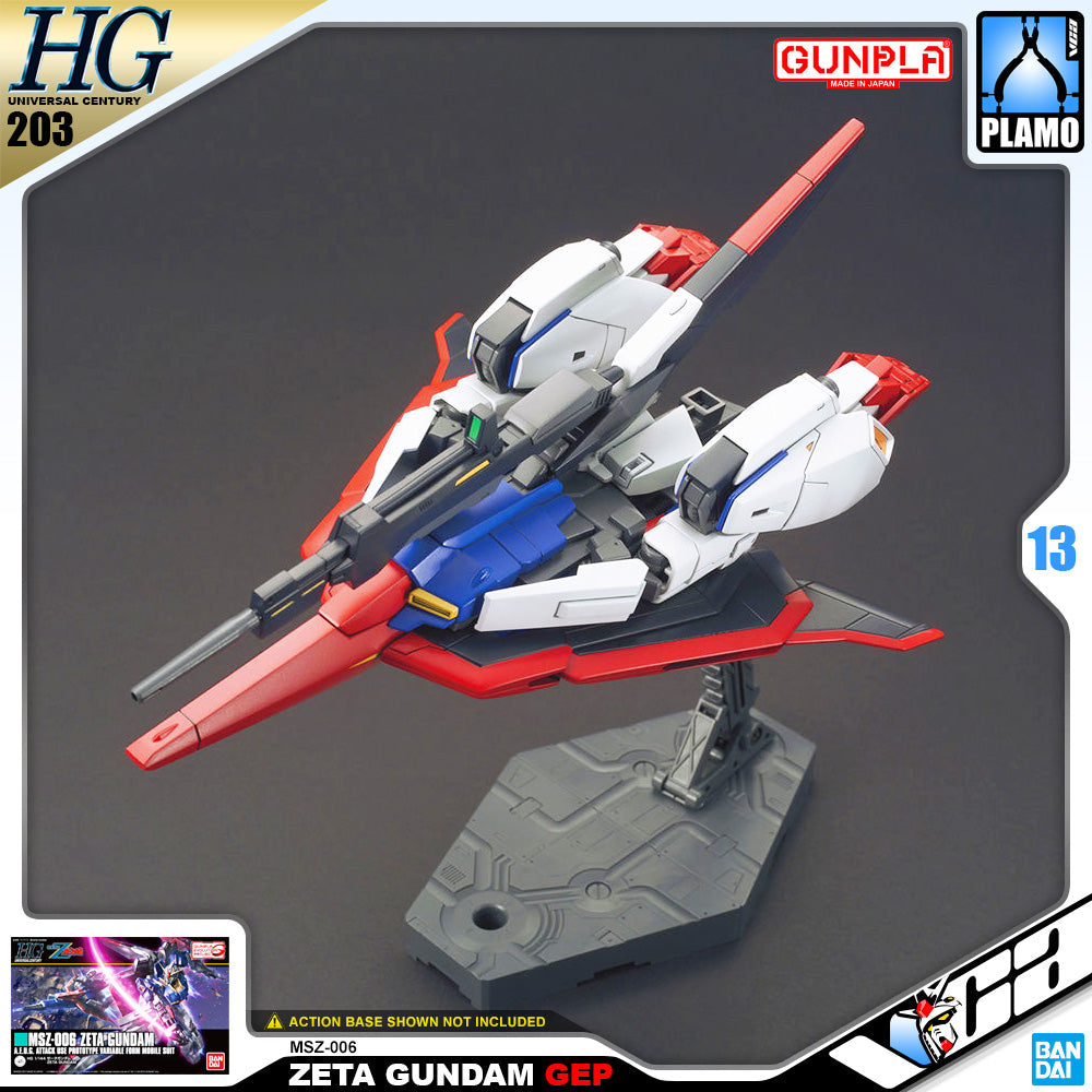 【🔵𝐁𝐀𝐂𝐊𝐎𝐑𝐃𝐄𝐑 OCT-2026】 HG-UC ZETA GUNDAM - GEP VER