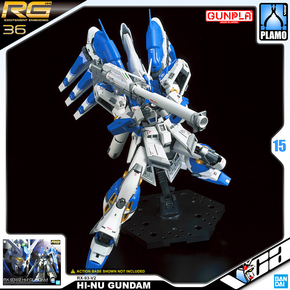 【🔵𝐁𝐀𝐂𝐊𝐎𝐑𝐃𝐄𝐑 DELAYED TO JUN-2026】 RG RX-93-V2 HI-NU GUNDAM