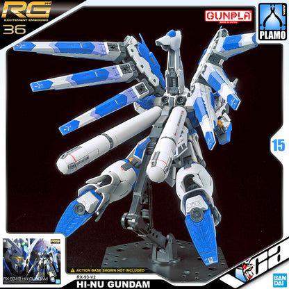 【🔵𝐁𝐀𝐂𝐊𝐎𝐑𝐃𝐄𝐑 DELAYED TO JUN-2026】 RG RX-93-V2 HI-NU GUNDAM