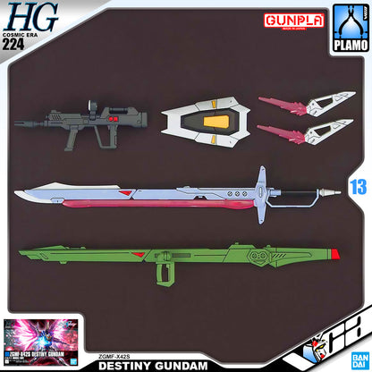 【🔵𝐁𝐀𝐂𝐊𝐎𝐑𝐃𝐄𝐑 OCT-2026】 HG-CE DESTINY GUNDAM (COSMIC ERA)