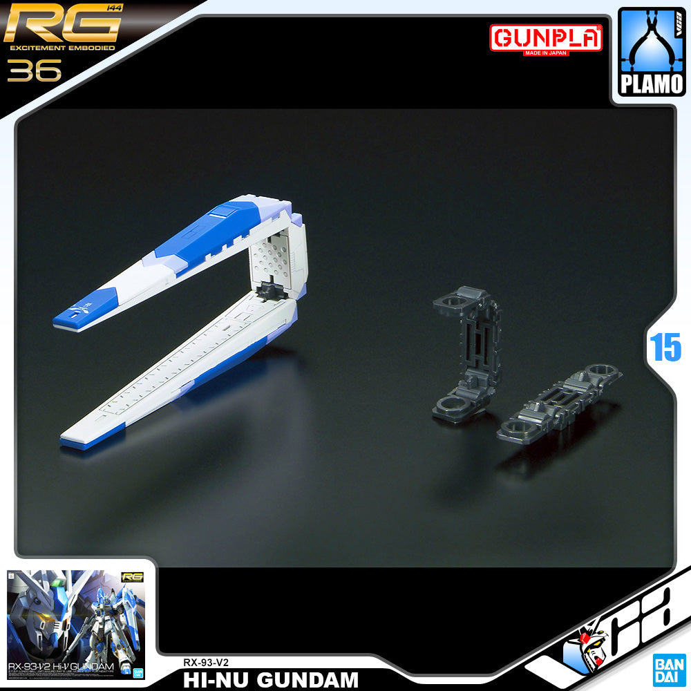 【🔵𝐁𝐀𝐂𝐊𝐎𝐑𝐃𝐄𝐑 DELAYED TO JUN-2026】 RG RX-93-V2 HI-NU GUNDAM
