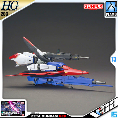【🔵𝐁𝐀𝐂𝐊𝐎𝐑𝐃𝐄𝐑 OCT-2026】 HG-UC ZETA GUNDAM - GEP VER