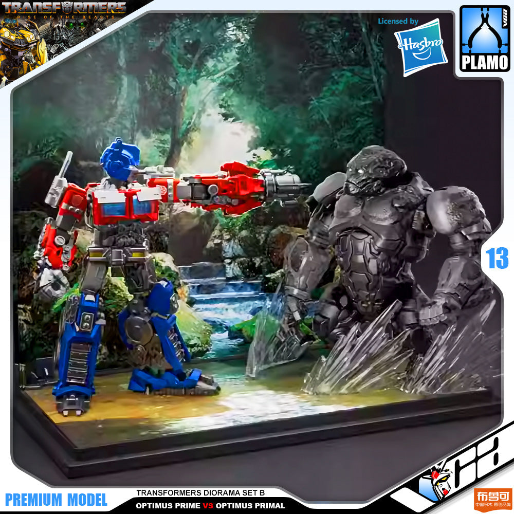 BLOKS SET B OPTIMUS PRIME VS OPTIMUS PRIMAL