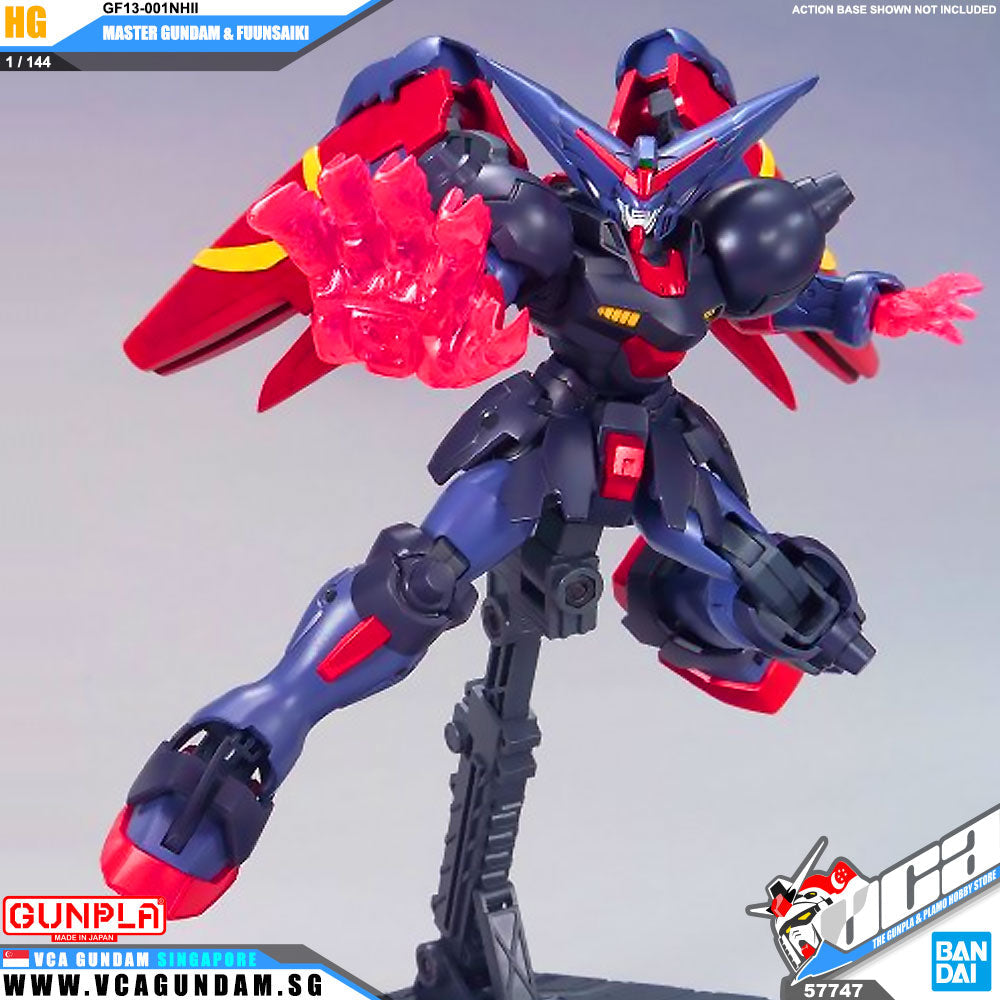 【🔵𝐁𝐀𝐂𝐊𝐎𝐑𝐃𝐄𝐑 DELAYED JUN-2026】 HG MASTER GUNDAM & FUUNSAIKI