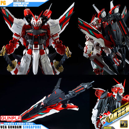 【🔵𝐁𝐀𝐂𝐊𝐎𝐑𝐃𝐄𝐑 JUN-2026】 PG GUNDAM ASTRAY RED FRAME KAI