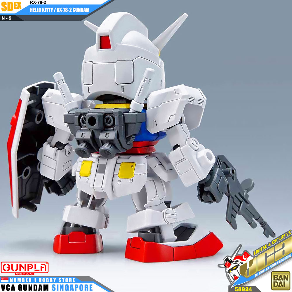 【🔵𝐁𝐀𝐂𝐊𝐎𝐑𝐃𝐄𝐑 JAN-2026】 SDEX HELLO KITTY RX-78-2 GUNDAM