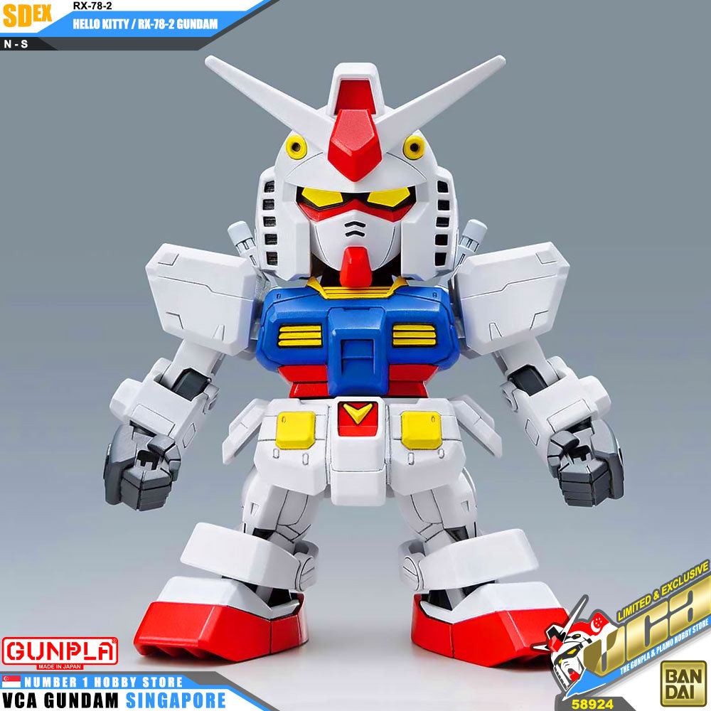 【🔵𝐁𝐀𝐂𝐊𝐎𝐑𝐃𝐄𝐑 JAN-2026】 SDEX HELLO KITTY RX-78-2 GUNDAM