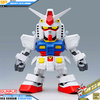 【🔵𝐁𝐀𝐂𝐊𝐎𝐑𝐃𝐄𝐑 JAN-2026】 SDEX HELLO KITTY RX-78-2 GUNDAM