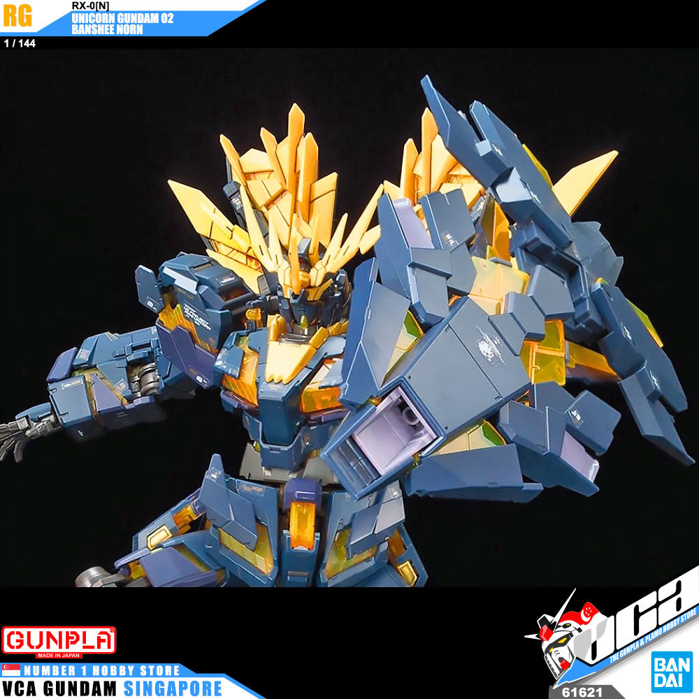 【🔵𝐁𝐀𝐂𝐊𝐎𝐑𝐃𝐄𝐑 DELAYED JUN-2026】 RG UNICORN GUNDAM 02 BANSHEE NORN