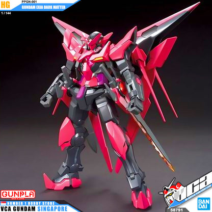 【🔵𝐁𝐀𝐂𝐊𝐎𝐑𝐃𝐄𝐑 JUL-2026】 HG-BF GUNDAM EXIA DARK MATTER