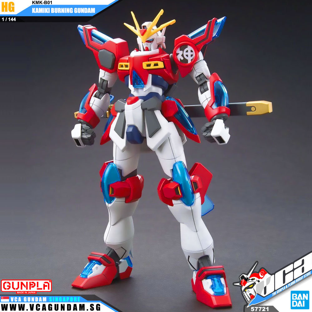 【🔵𝐁𝐀𝐂𝐊𝐎𝐑𝐃𝐄𝐑 AUG-2026】 HG KAMIKI BURNING GUNDAM