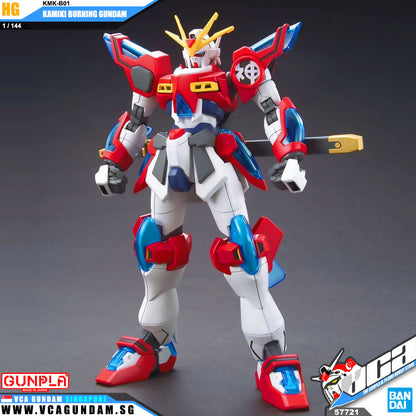 【🔵𝐁𝐀𝐂𝐊𝐎𝐑𝐃𝐄𝐑 AUG-2026】 HG KAMIKI BURNING GUNDAM