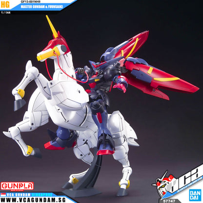 【🔵𝐁𝐀𝐂𝐊𝐎𝐑𝐃𝐄𝐑 DELAYED JUN-2026】 HG MASTER GUNDAM & FUUNSAIKI