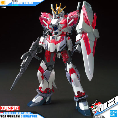 【🔵𝐁𝐀𝐂𝐊𝐎𝐑𝐃𝐄𝐑 OCT-2026】 HG-UC NARRATIVE GUNDAM C-PACKS