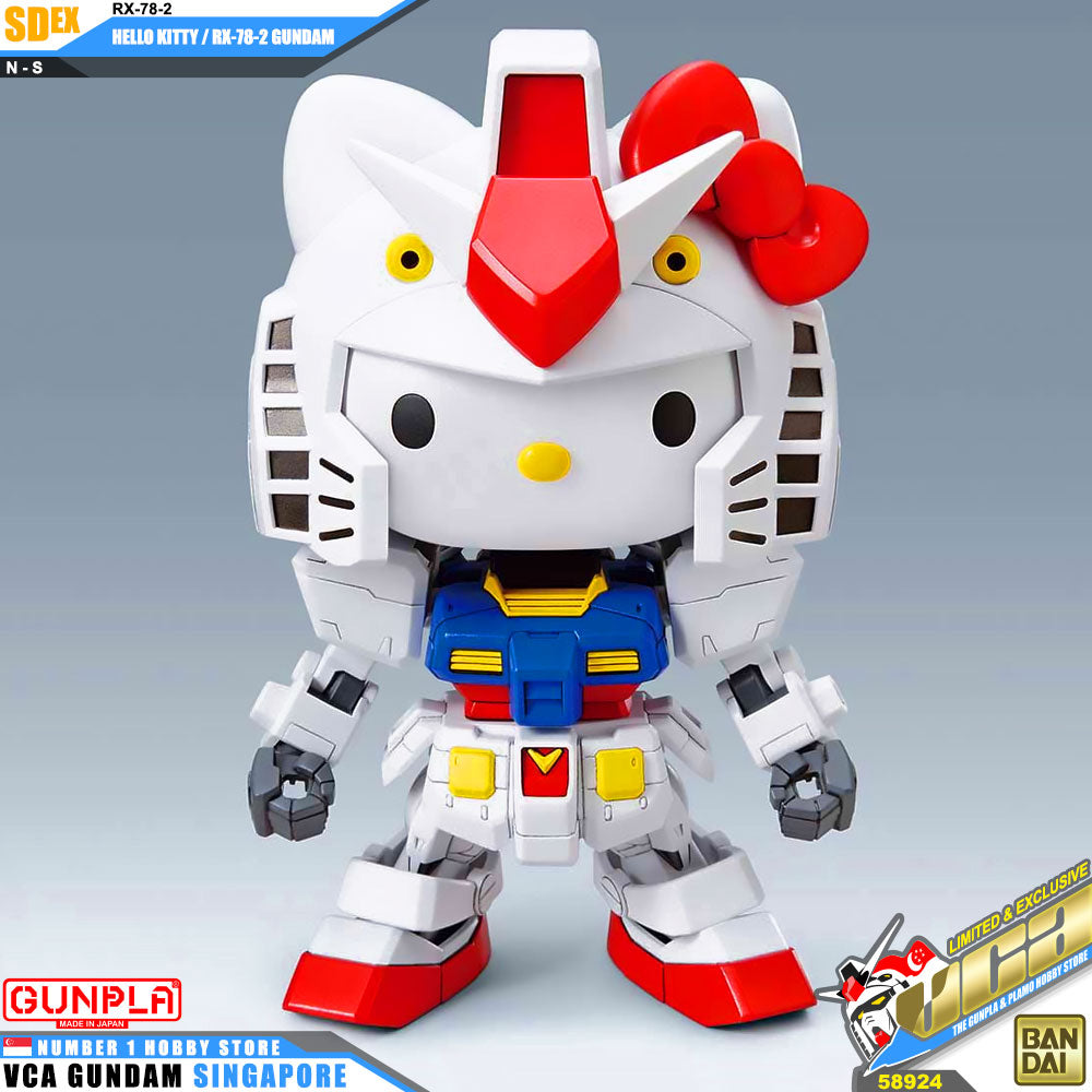 【🔵𝐁𝐀𝐂𝐊𝐎𝐑𝐃𝐄𝐑 JAN-2026】 SDEX HELLO KITTY RX-78-2 GUNDAM