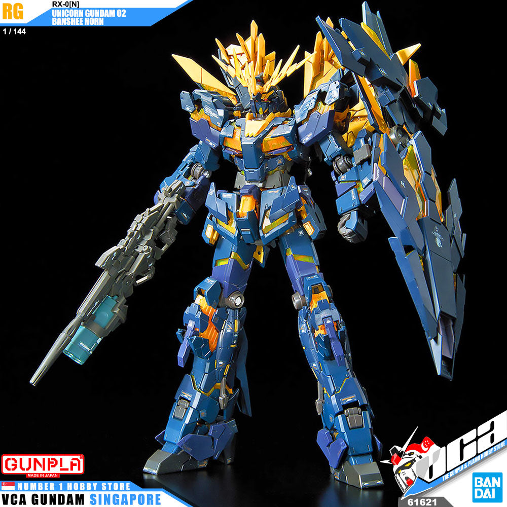 【🔵𝐁𝐀𝐂𝐊𝐎𝐑𝐃𝐄𝐑 DELAYED JUN-2026】 RG UNICORN GUNDAM 02 BANSHEE NORN