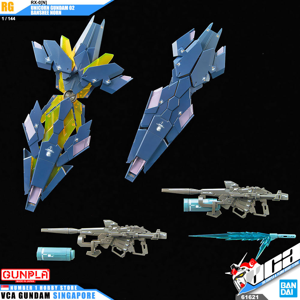 【🔵𝐁𝐀𝐂𝐊𝐎𝐑𝐃𝐄𝐑 DELAYED JUN-2026】 RG UNICORN GUNDAM 02 BANSHEE NORN