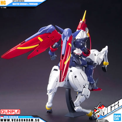 【🔵𝐁𝐀𝐂𝐊𝐎𝐑𝐃𝐄𝐑 DELAYED JUN-2026】 HG MASTER GUNDAM & FUUNSAIKI
