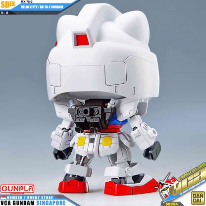 【🔵𝐁𝐀𝐂𝐊𝐎𝐑𝐃𝐄𝐑 JAN-2026】 SDEX HELLO KITTY RX-78-2 GUNDAM