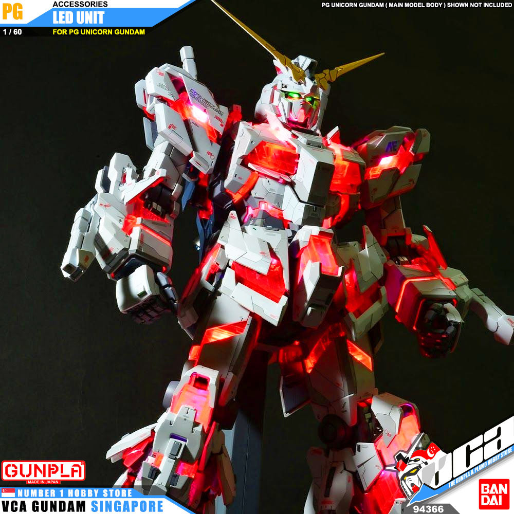 【🔵𝐁𝐀𝐂𝐊𝐎𝐑𝐃𝐄𝐑 OCT-2026】 LED UNIT FOR PG UNICORN GUNDAM