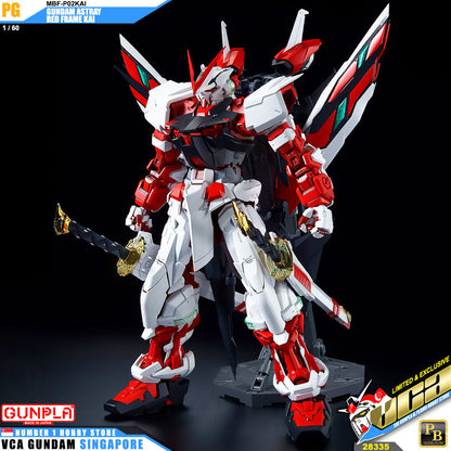 【🔵𝐁𝐀𝐂𝐊𝐎𝐑𝐃𝐄𝐑 JUN-2026】 PG GUNDAM ASTRAY RED FRAME KAI