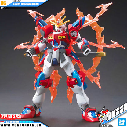 【🔵𝐁𝐀𝐂𝐊𝐎𝐑𝐃𝐄𝐑 AUG-2026】 HG KAMIKI BURNING GUNDAM