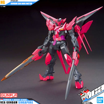 【🔵𝐁𝐀𝐂𝐊𝐎𝐑𝐃𝐄𝐑 JUL-2026】 HG-BF GUNDAM EXIA DARK MATTER