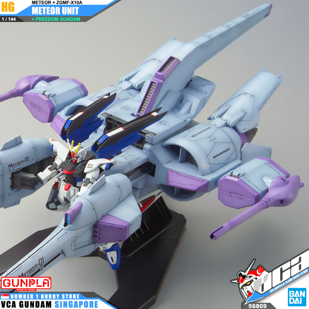 ❌【🔵𝐁𝐀𝐂𝐊𝐎𝐑𝐃𝐄𝐑 AUG-2025】 HG METEOR UNIT + FREEDOM GUNDAM