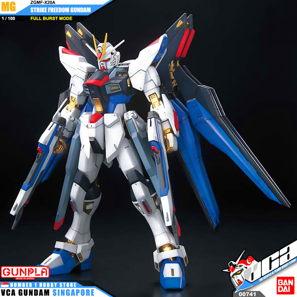 MG STRIKE FREEDOM GUNDAM - FULL BURST MODE