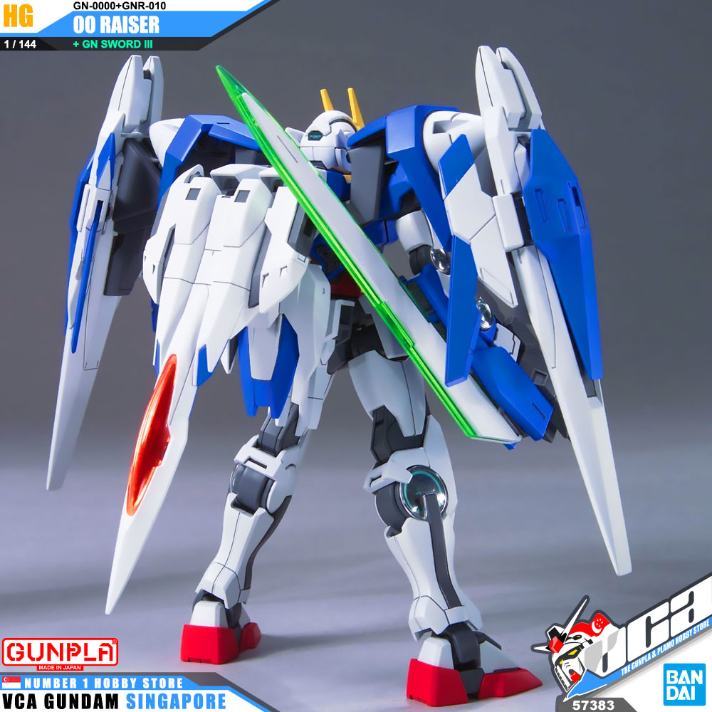 【🔵𝐁𝐀𝐂𝐊𝐎𝐑𝐃𝐄𝐑 JUL-2026】 HG 00 RAISER + GN SWORD III