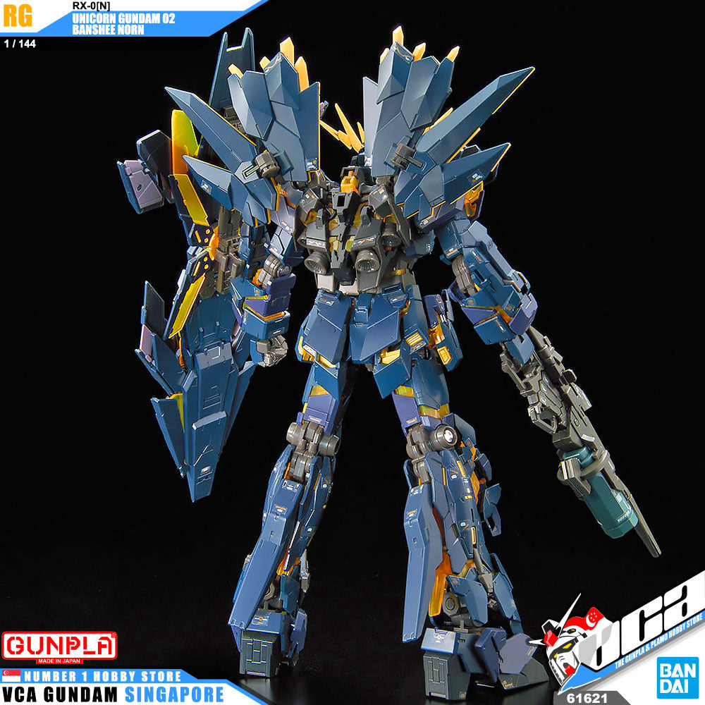 【🔵𝐁𝐀𝐂𝐊𝐎𝐑𝐃𝐄𝐑 DELAYED JUN-2026】 RG UNICORN GUNDAM 02 BANSHEE NORN