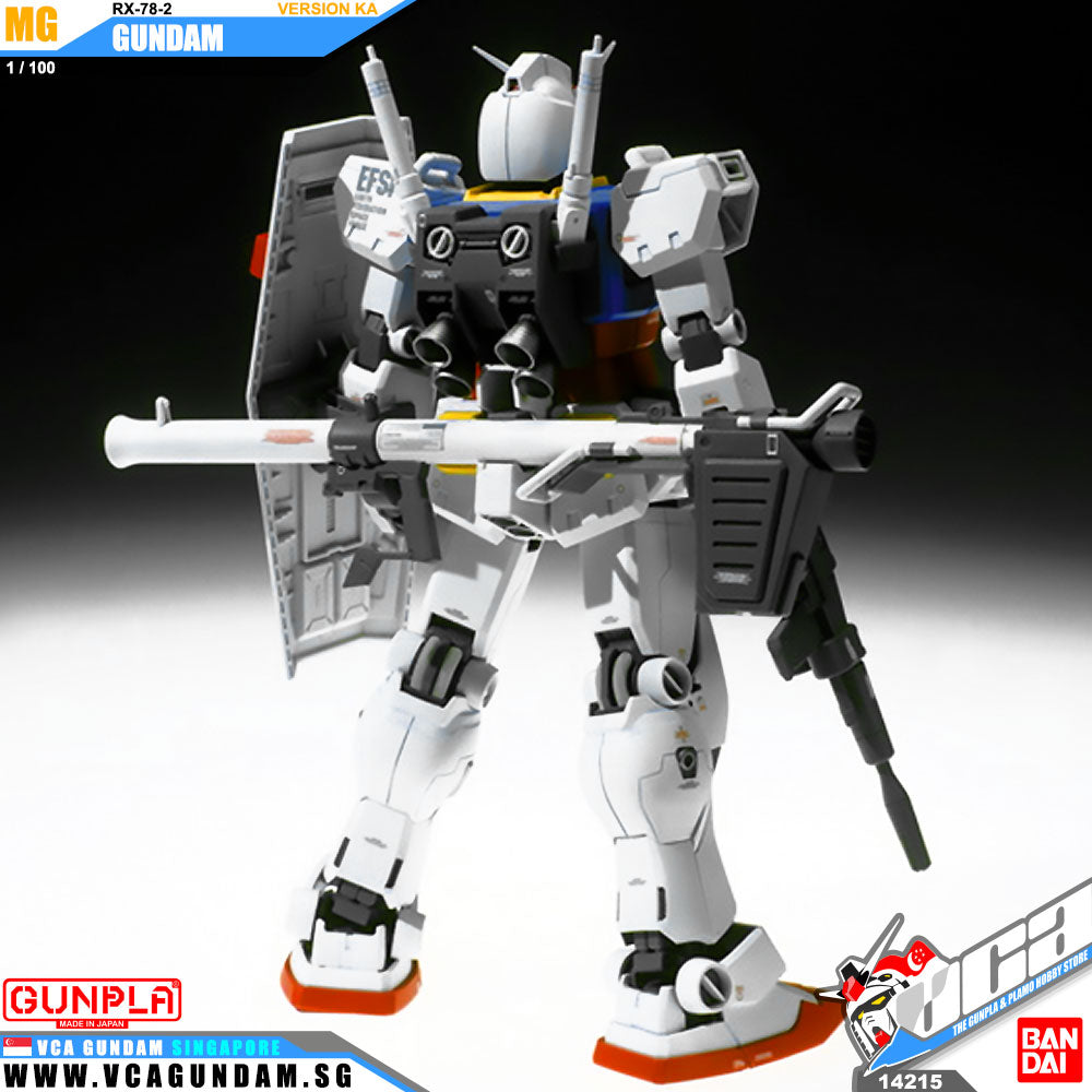 🔵𝐁𝐀𝐂𝐊𝐎𝐑𝐃𝐄𝐑 DELAYED JUN-2026】 MG RX-78-2 GUNDAM VER KA