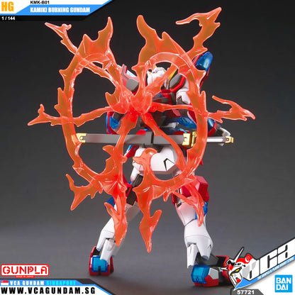 【🔵𝐁𝐀𝐂𝐊𝐎𝐑𝐃𝐄𝐑 AUG-2026】 HG KAMIKI BURNING GUNDAM