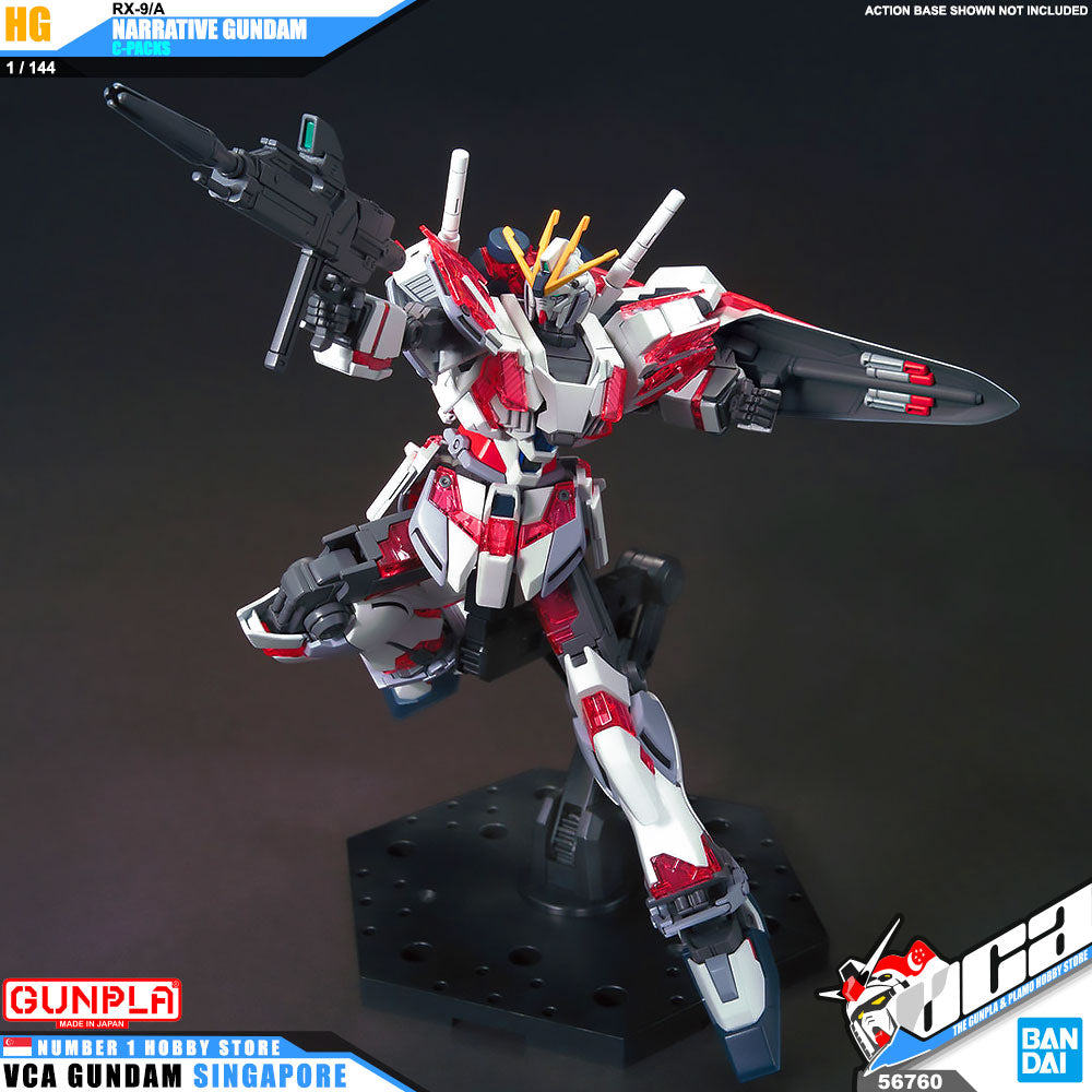【🔵𝐁𝐀𝐂𝐊𝐎𝐑𝐃𝐄𝐑 OCT-2026】 HG-UC NARRATIVE GUNDAM C-PACKS