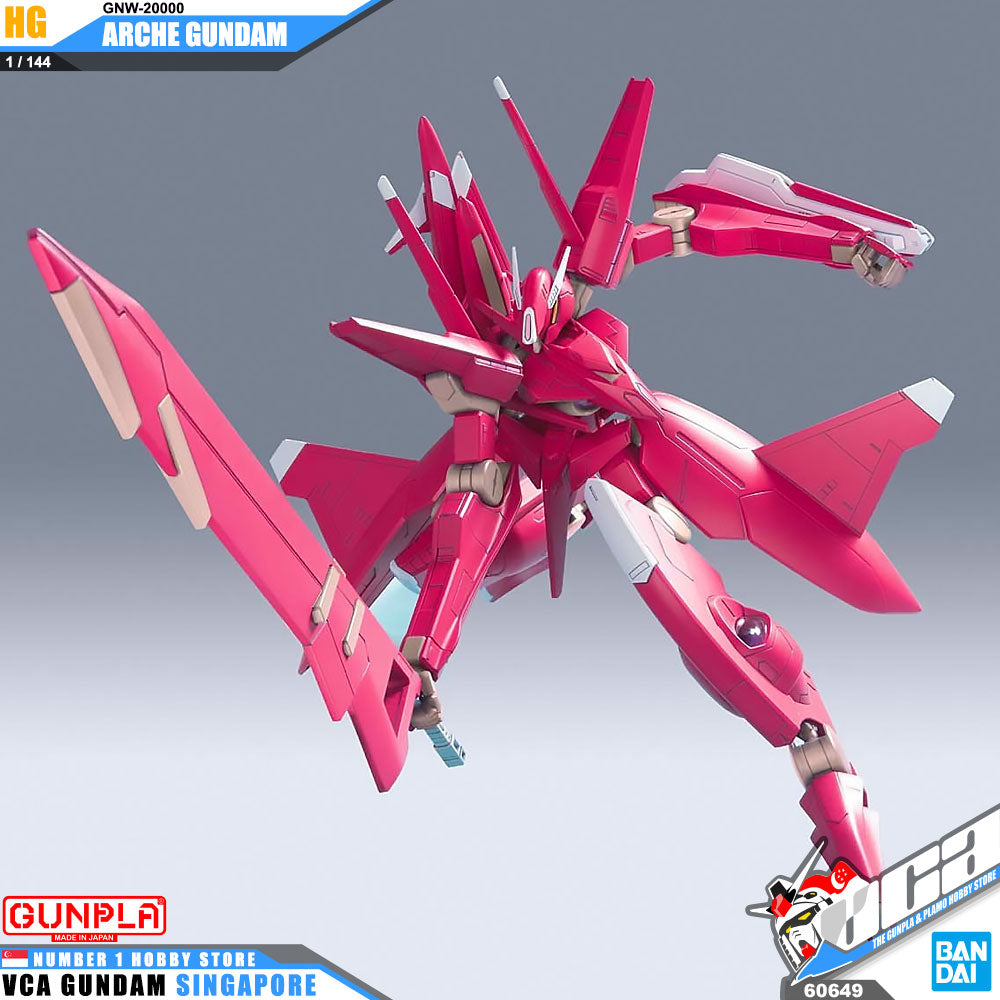 【🔵𝐁𝐀𝐂𝐊𝐎𝐑𝐃𝐄𝐑 JUL-2026】 HG ARCHE GUNDAM