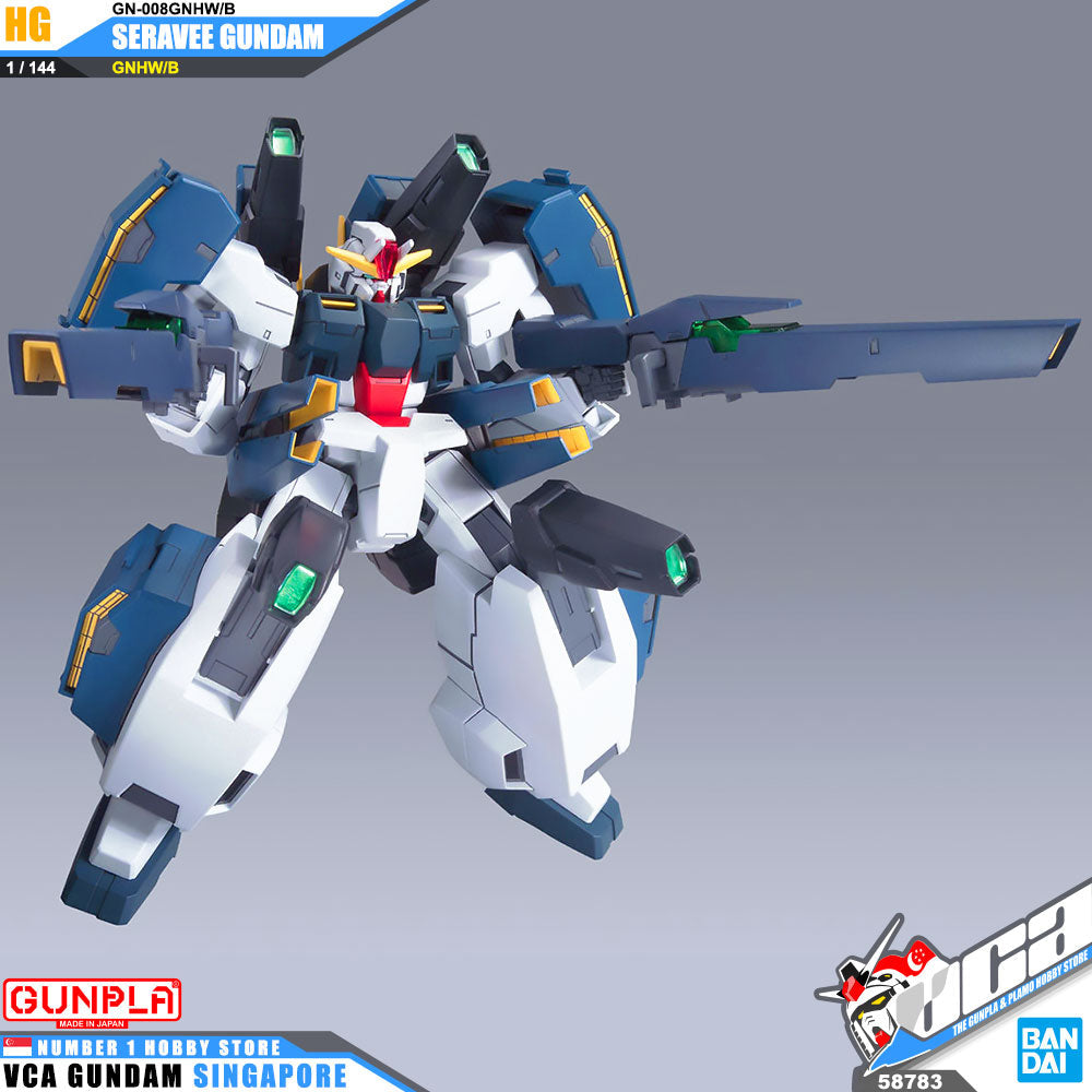 【🔵𝐁𝐀𝐂𝐊𝐎𝐑𝐃𝐄𝐑 JUN-2026】 HG SERAVEE GUNDAM GNHW/B