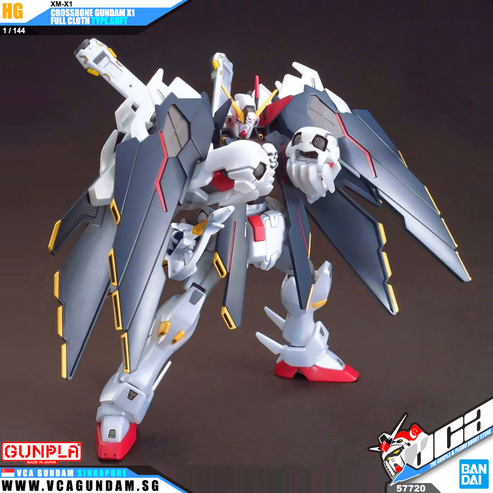 【🔵𝐁𝐀𝐂𝐊𝐎𝐑𝐃𝐄𝐑 AUG-2026】 HG CROSSBONE GUNDAM X1 FULL CLOTH TYPE.GBFT
