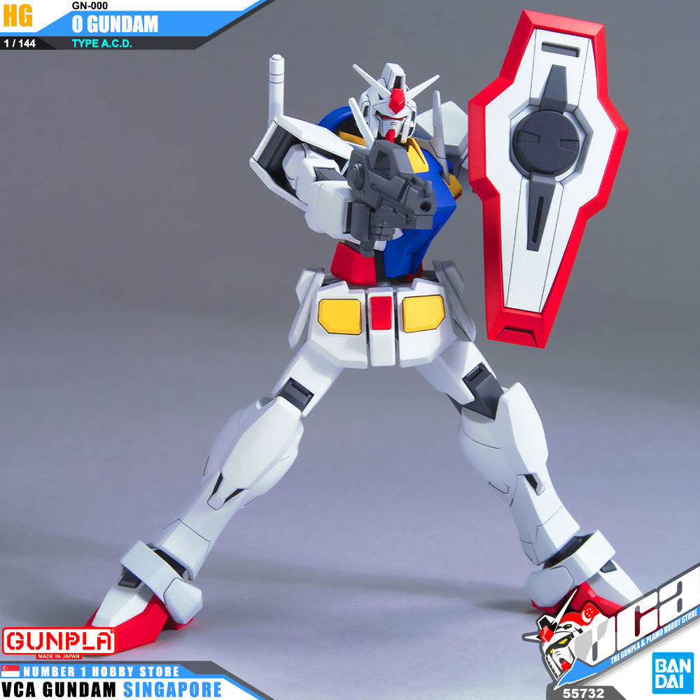 【🔵𝐁𝐀𝐂𝐊𝐎𝐑𝐃𝐄𝐑 DELAYED JUN-2026】 HG 0 GUNDAM (TYPE A.C.D.)