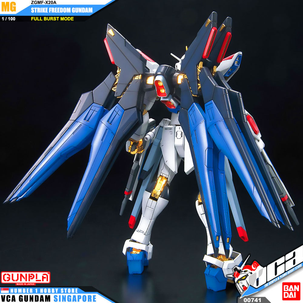 MG STRIKE FREEDOM GUNDAM - FULL BURST MODE