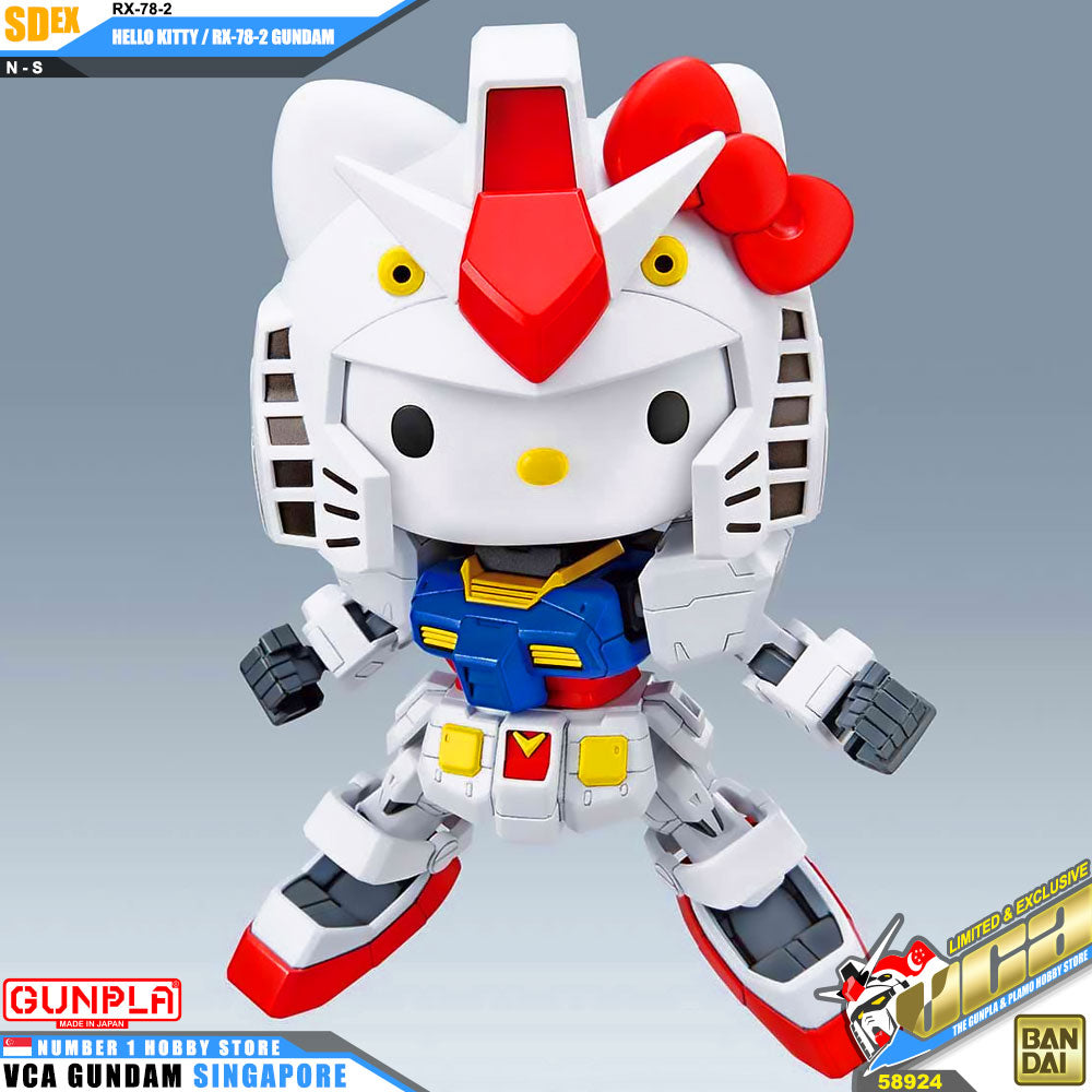 【🔵𝐁𝐀𝐂𝐊𝐎𝐑𝐃𝐄𝐑 JAN-2026】 SDEX HELLO KITTY RX-78-2 GUNDAM