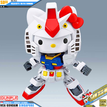 【🔵𝐁𝐀𝐂𝐊𝐎𝐑𝐃𝐄𝐑 JAN-2026】 SDEX HELLO KITTY RX-78-2 GUNDAM