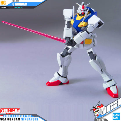 【🔵𝐁𝐀𝐂𝐊𝐎𝐑𝐃𝐄𝐑 DELAYED JUN-2026】 HG 0 GUNDAM (TYPE A.C.D.)