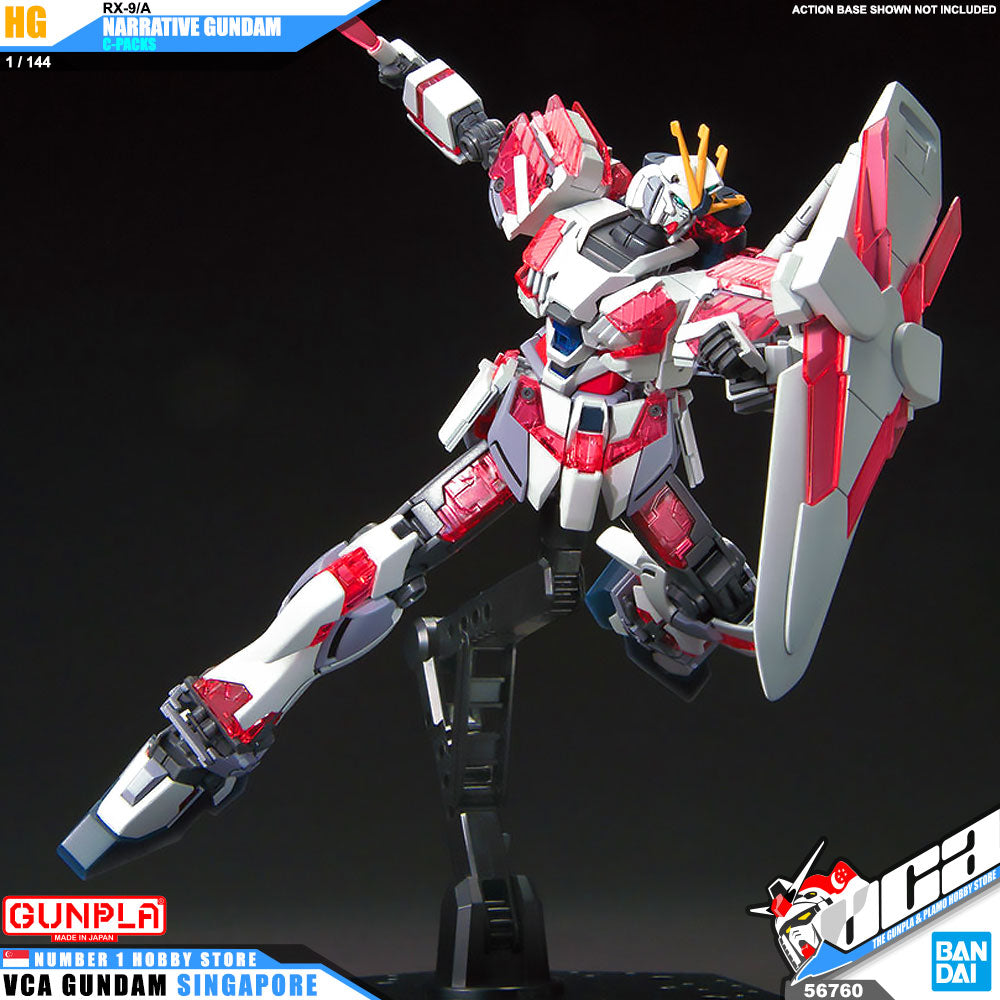 【🔵𝐁𝐀𝐂𝐊𝐎𝐑𝐃𝐄𝐑 OCT-2026】 HG-UC NARRATIVE GUNDAM C-PACKS