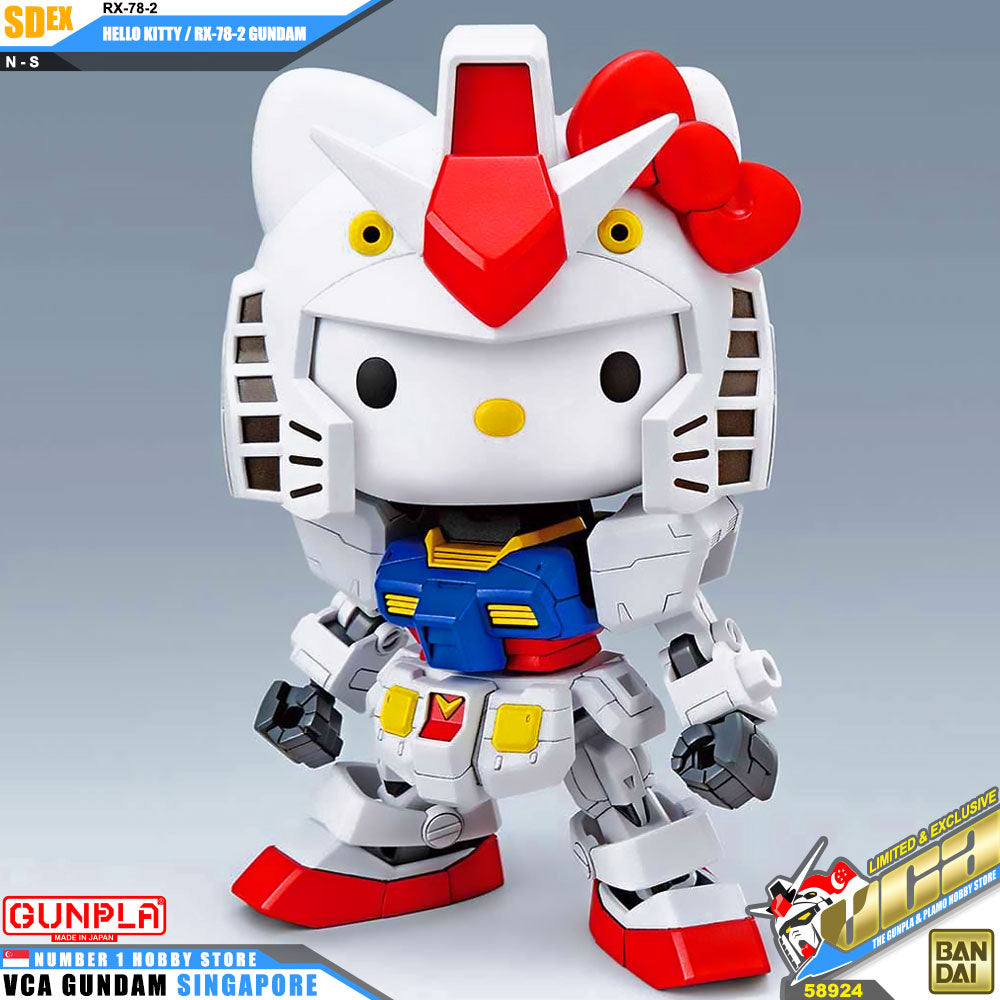 【🔵𝐁𝐀𝐂𝐊𝐎𝐑𝐃𝐄𝐑 JAN-2026】 SDEX HELLO KITTY RX-78-2 GUNDAM