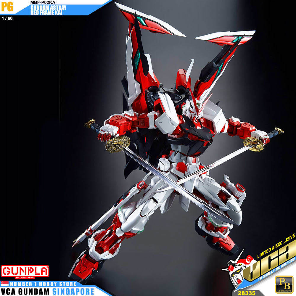 【🔵𝐁𝐀𝐂𝐊𝐎𝐑𝐃𝐄𝐑 JUN-2026】 PG GUNDAM ASTRAY RED FRAME KAI