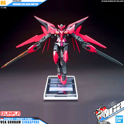 【🔵𝐁𝐀𝐂𝐊𝐎𝐑𝐃𝐄𝐑 JUL-2026】 HG-BF GUNDAM EXIA DARK MATTER