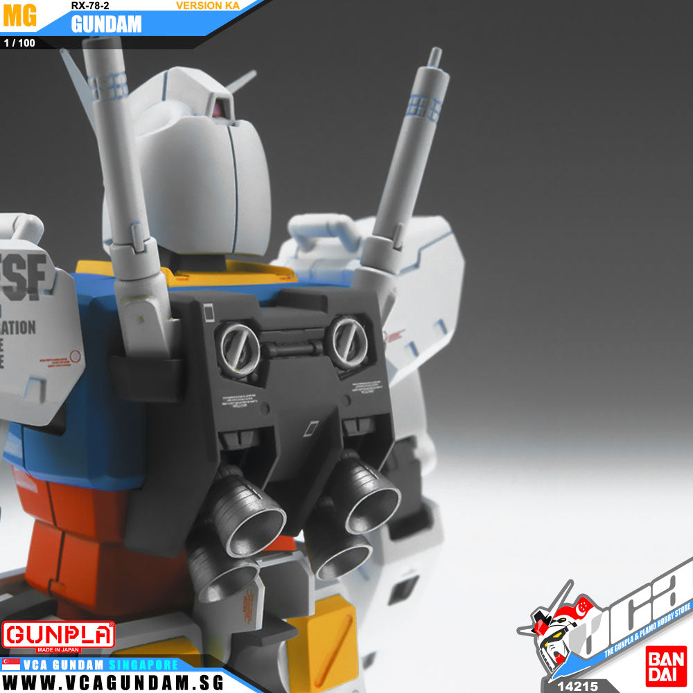 🔵𝐁𝐀𝐂𝐊𝐎𝐑𝐃𝐄𝐑 DELAYED JUN-2026】 MG RX-78-2 GUNDAM VER KA