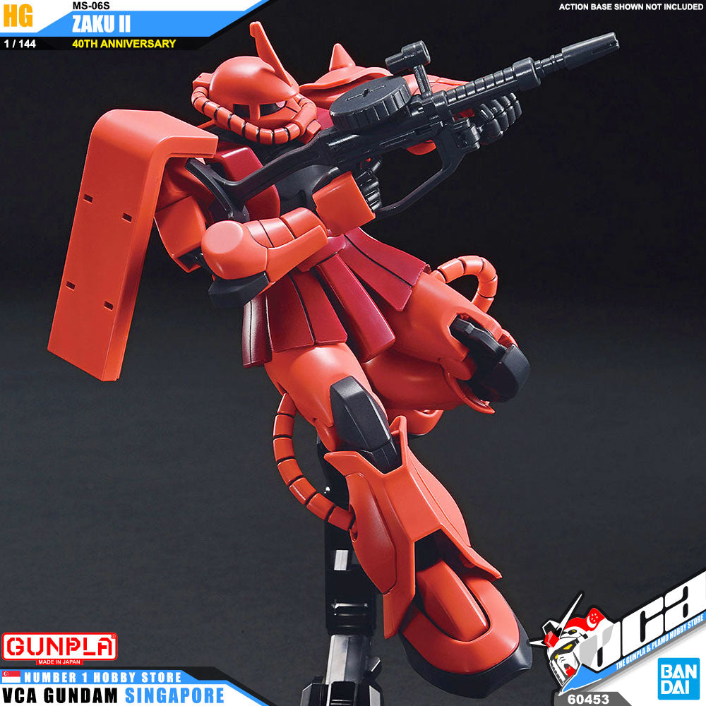 【🔵𝐁𝐀𝐂𝐊𝐎𝐑𝐃𝐄𝐑 OCT-2026】 HG-UC MS-06S ZAKU II (40TH ANNIVERSARY)