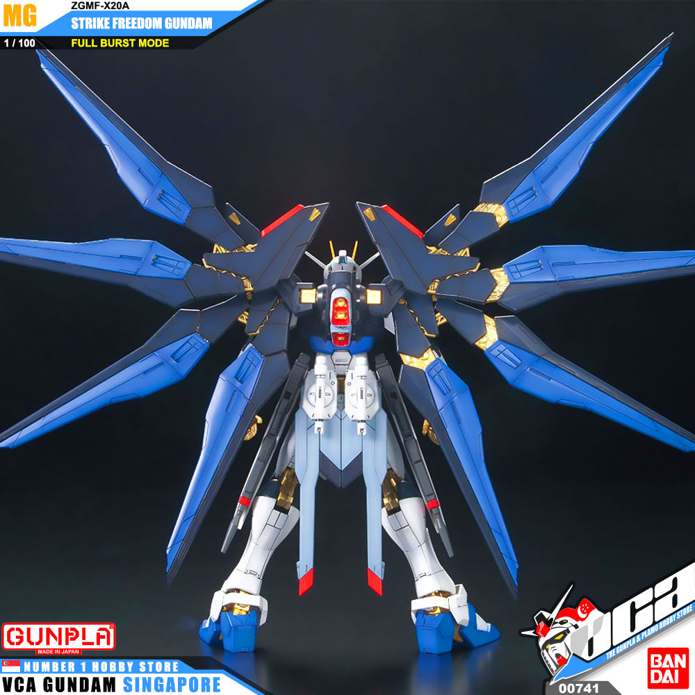 MG STRIKE FREEDOM GUNDAM - FULL BURST MODE